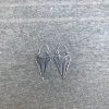 Silver plated earrings